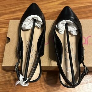 Sugar size 6 black dress shoes